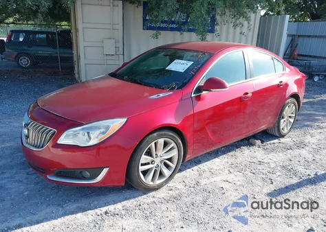 2014 Buick Regal Turbo z USA, uszkodzony, nr VIN 2G4GK5EX6E9179665